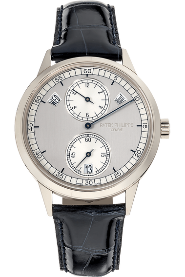 Annual Calendar Regulator Reference 5235 White Gold Automatic