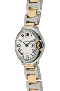 Ballon Bleu Yellow Gold and Stainless Steel Quartz