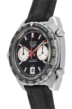 Autavia Chronograph Circa 1970s Stainless Steel Automatic