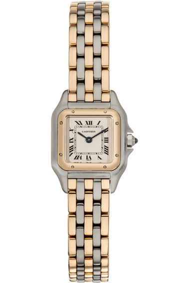 Panthere Yellow Gold and Stainless Steel Quartz