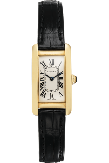 Tank Americaine Yellow Gold Quartz