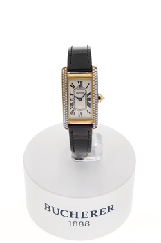 Tank Americaine Yellow Gold Quartz