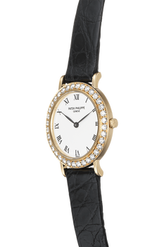 Calatrava Reference 4820 Yellow Gold Quartz