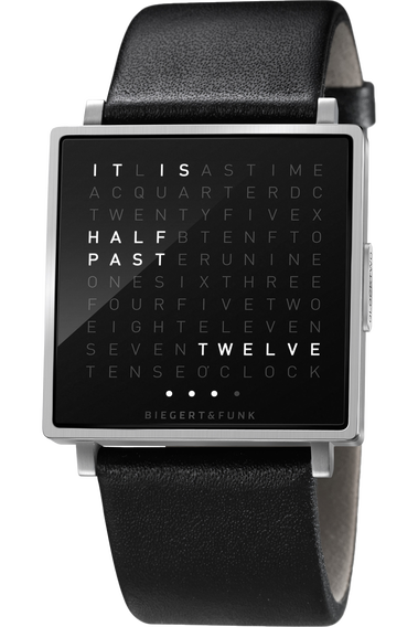 QLOCKTWO W Brushed