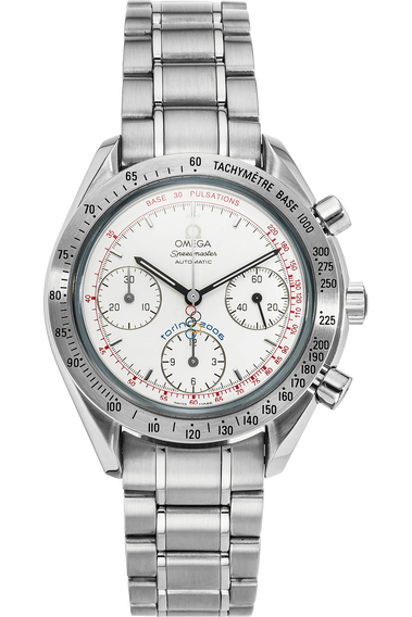 Speedmaster Reduced Torino Olympics Limited Edition Stainless Steel Automatic