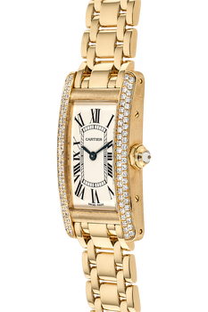 Tank Americaine Yellow Gold Quartz