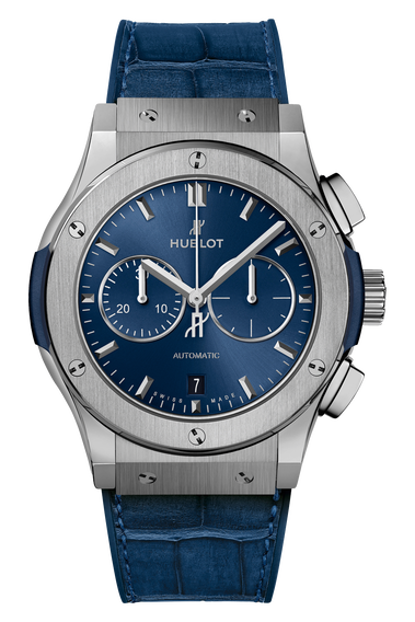 Classic Fusion Chronograph Titanium Blue