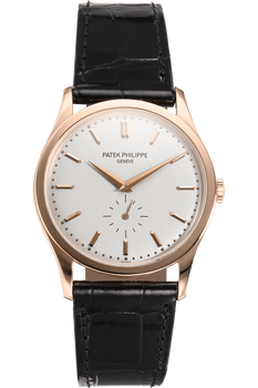 Calatrava Reference 5196 Rose Gold Manual