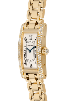 Tank Americaine Yellow Gold Quartz