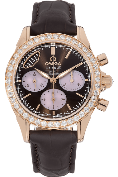 De Ville Co-Axial Chronograph Rose Gold Automatic