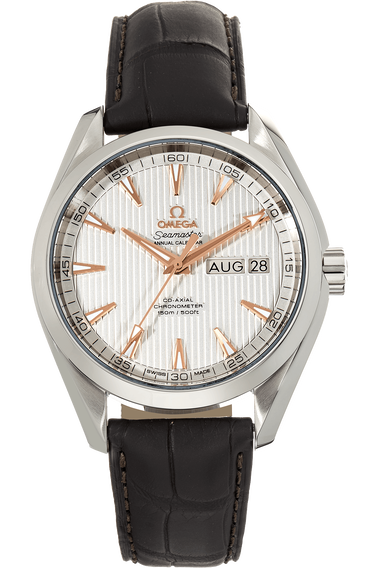 Aqua Terra Co-Axial Annual Calendar Stainless Steel Automatic