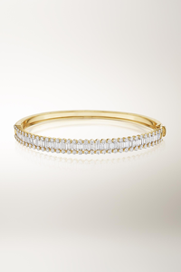 Baguette Love Bangle