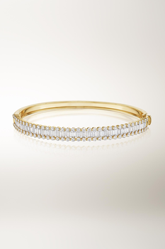 Baguette Love Bangle