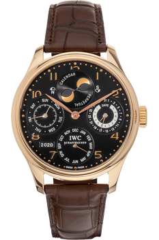 Portuguese Perpetual Calendar Rose Gold Automatic