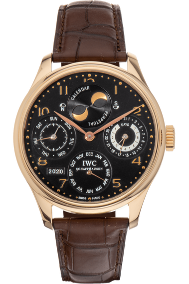 Portuguese Perpetual Calendar Rose Gold Automatic