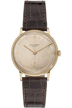Calatrava Reference 3410 Yellow Gold Manual