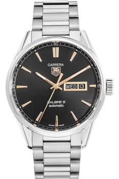 Carrera Calibre 5 Day-Date Stainless Steel Automatic