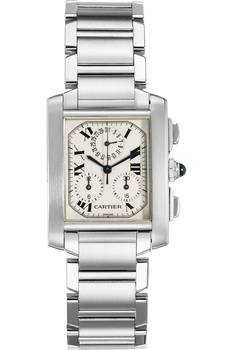 Tank Francaise Chronograph Stainless Steel Quartz