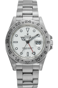 Explorer II Swiss Made Dial Lug Holes Stainless Steel Automatic