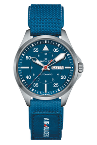 Khaki Aviation Pilot Day Date Auto -  Air-Glaciers Edition