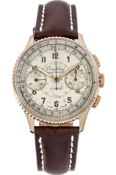 Vintage Chronomat Circa 1940s Rose Gold Manual