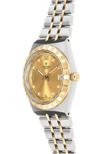 Tudor Royal Yellow Gold and Stainless Steel Automatic