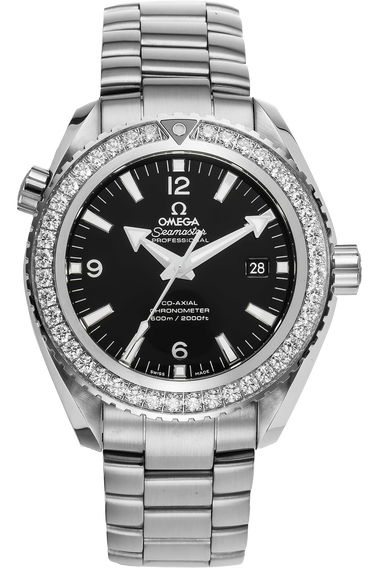 Seamaster Planet Ocean Co-Axial Stainless Steel Automatic