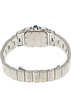 Santos Galbee Yellow Gold and Stainless Steel Quartz