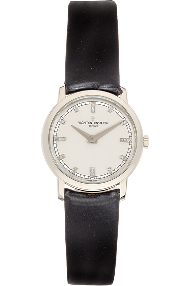 Patrimony Traditionnelle White Gold Quartz