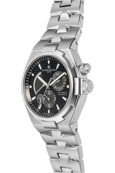 Overseas Dual Time Stainless Steel Automatic