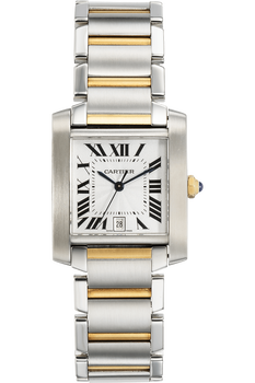 Tank Francaise Yellow Gold and Stainless Steel Automatic