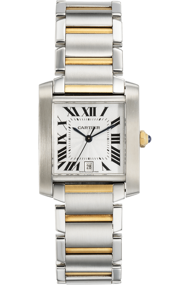 Tank Francaise Yellow Gold and Stainless Steel Automatic