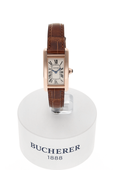 Tank Americaine Rose Gold Quartz