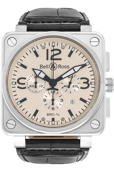 BR 01-94 Chronograph Stainless Steel Automatic