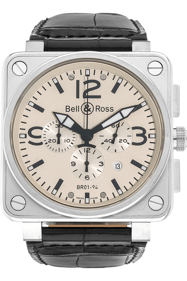 BR 01-94 Chronograph Stainless Steel Automatic