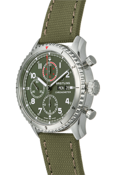 Aviator 8 Curtiss Warhawk Chronograph Stainless Steel Automatic