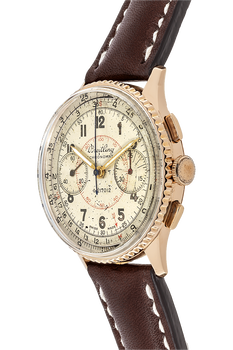Vintage Chronomat Circa 1940s Rose Gold Manual