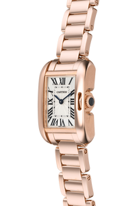 Tank Anglaise Rose Gold Quartz
