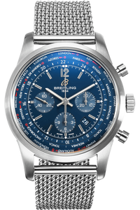 Transocean Chronograph Unitime Stainless Steel Automatic