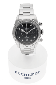 Heritage Black Bay Chronograph Stainless Steel Automatic