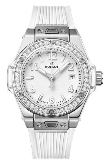 Big Bang One Click Steel White Diamonds