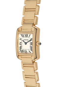 Tank Francaise Yellow Gold Quartz