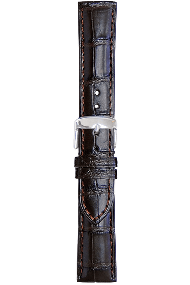 18 mm Brown Alligator Strap