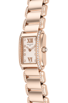 Twenty-4 Reference 4908 Rose Gold Quartz