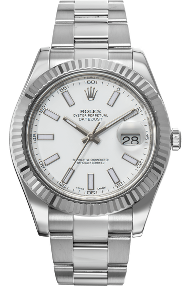 Datejust II White Gold and Stainless Steel Automatic