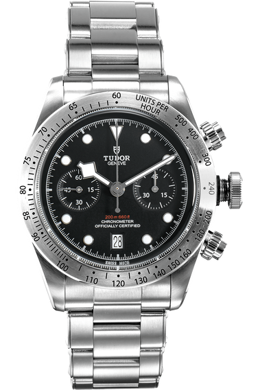 Heritage Black Bay Chronograph Stainless Steel Automatic