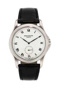 Calatrava Reference 5115 White Gold Manual