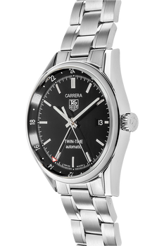 Carrera Twin-Time Stainless Steel Automatic