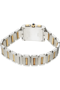 Tank Francaise Chronograph Yellow Gold and Stainless Steel Quartz