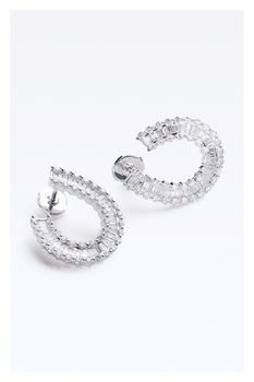 Baguette Love Earrings